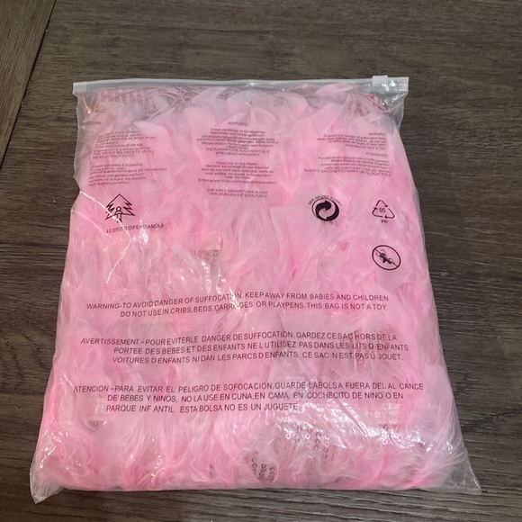 NWT Women’s Flapper Dresses All-Over Fringe | Pink | Size Small - Picture 3 of 10